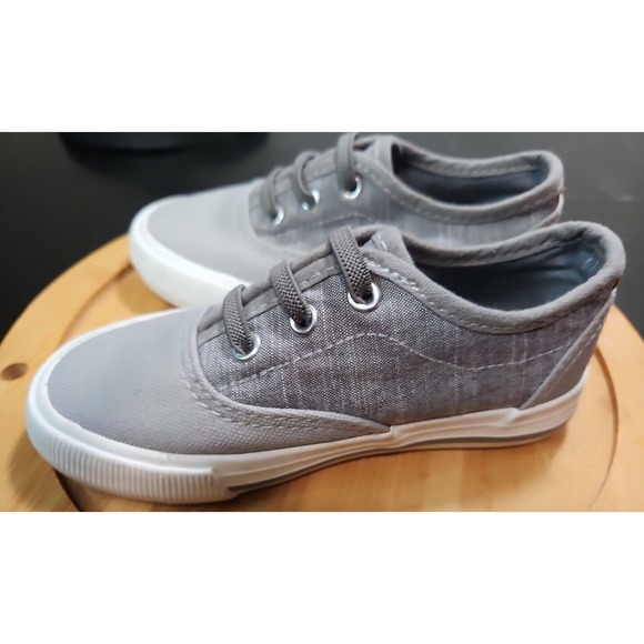 MAGELLAN Toddler Parker III Canvas Grey Slip On Sneaker Shoes Size Youth 9 *EUC - Picture 8 of 13